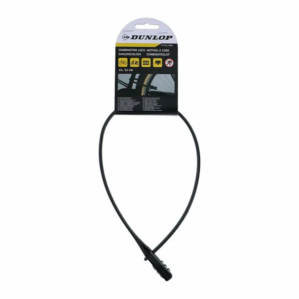 Combination padlock Dunlop 53 X 1 X 0,3 CM