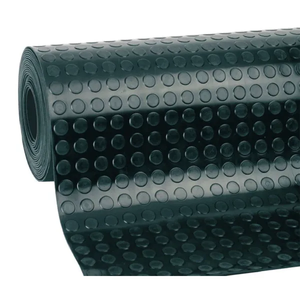 Kilimas Productos Gol Juoda Natūralus kaučiukas Apskritimai 1 x 10 m