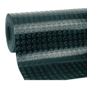 Matto Productos Gol Musta Luonnonkumi Ympyrät 1,2 x 10 m