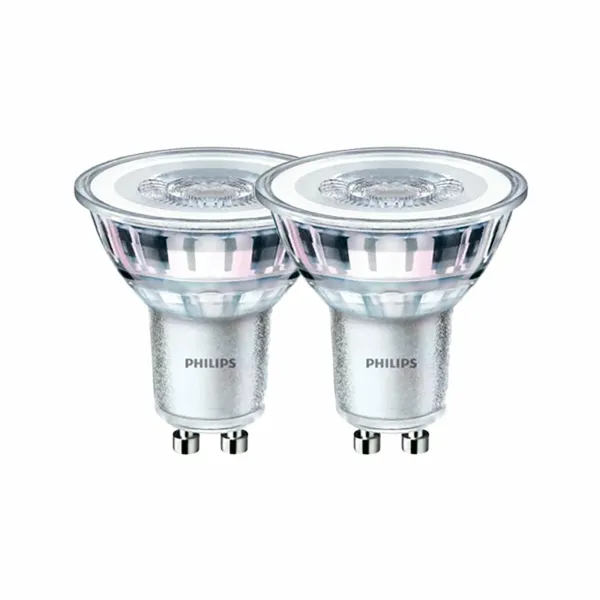 Светодиодная лампа Philips 4,6 W GU10 Белый F (2700 K)
