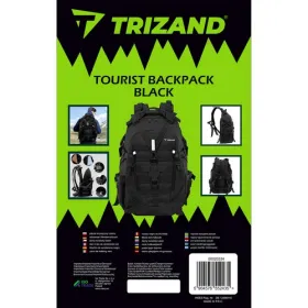 Черный военный/туристический рюкзак Trizand 20534