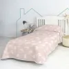 Bedspread (quilt) HappyFriday BASIC KIDS Pink 180 x 260 cm