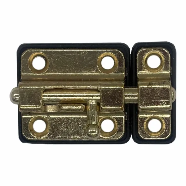 Door bolt EDM 85518 Golden 35 mm