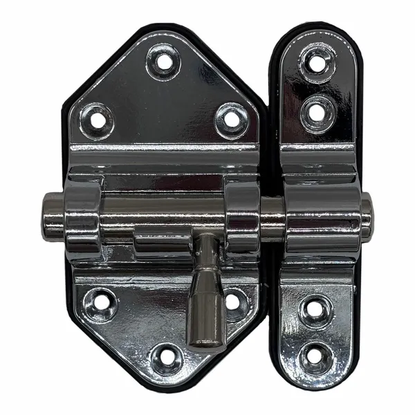 Durvju aizbīdnis EDM 85532 Sudrabains 50 mm Pastiprināts
