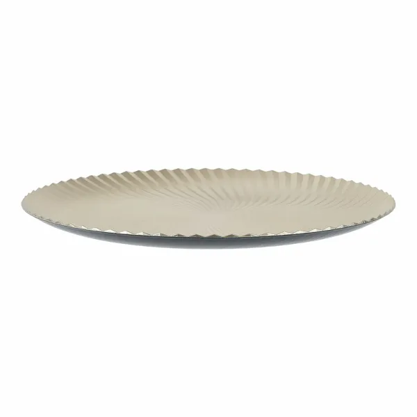 Decorative Plate Decoris Champagne Ø 33 x 1,5 cm