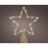 Рождественская звезда Lumineo Позолоченный Металл 27 x 22 x 5 cm