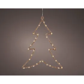 Joulukuusenpallo Lumineo Kullattu Metalli 34 x 46 cm