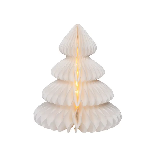 Lighting decoration Lumineo White Christmas Tree Ø 42 x 48 cm