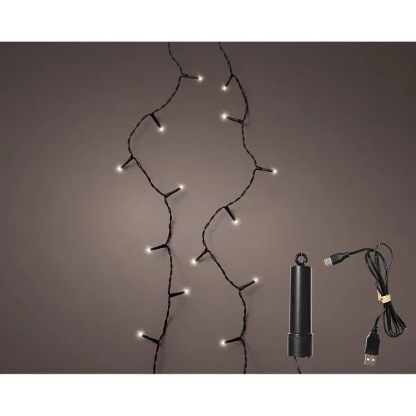 Wreath of LED Lights Lumineo