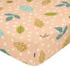 Fitted bottom sheet HappyFriday Moshi Moshi Harvestwood Multicolour 90 x 200 x 32 cm