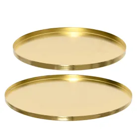 Koristelautanen Decoris Kullattu (2 osaa)