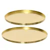 Decorative Plate Decoris Golden (2 Units)