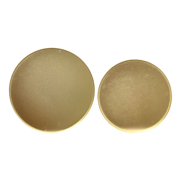 Dekoratīvie šķīvji Decoris Bronza (2 gb.)