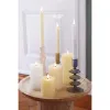 LED Žvakė Lumineo Rusvai gelsva Kreminė Ø 7 x 11,2 cm (AAA)