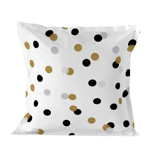 Cushion cover HappyFriday Blanc Golden Dots Multicolour 60 x 60 cm