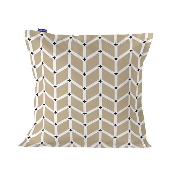 Cushion cover HappyFriday Blanc Blush Sand Multicolour 60 x 60 cm