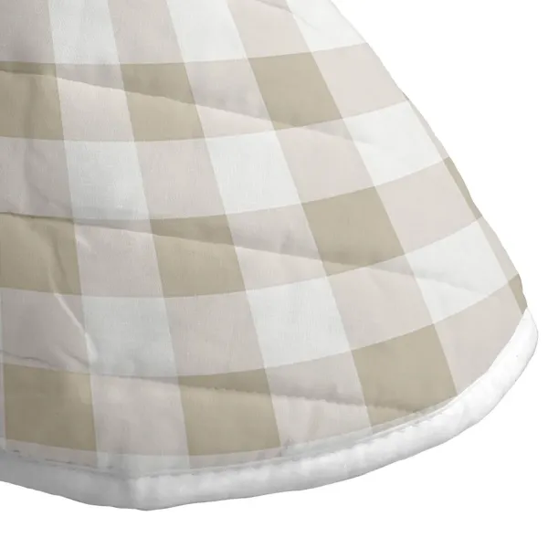 Bedspread (quilt) HappyFriday Basic Vichy Beige 180 x 260 cm