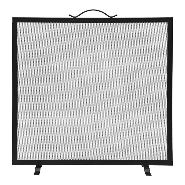 Takkasuojus EDM 85748 Musta 60 x 0,5 x 60 cm