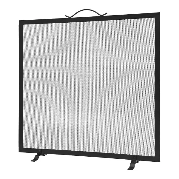 Takkasuojus EDM 85748 Musta 60 x 0,5 x 60 cm