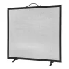Kamīna Aizsargs EDM 85748 Melns 60 x 0,5 x 60 cm