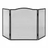 Takkasuojus EDM 85749 Musta 101 x 0,5 x 61 cm