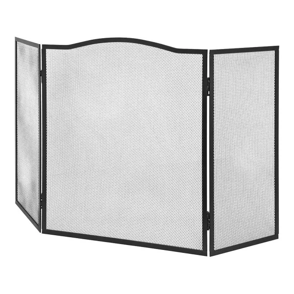 Židinio apsauga EDM 85749 Juoda 101 x 0,5 x 61 cm