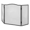 Kamīna Aizsargs EDM 85749 Melns 101 x 0,5 x 61 cm