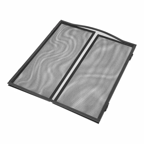 Kamīna Aizsargs EDM 85749 Melns 101 x 0,5 x 61 cm