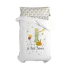 Duvet cover set HappyFriday Le Petit Prince Ses Amis Multicolour 2 Pieces