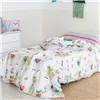 Duvet cover set HappyFriday Moshi Moshi Cute Llamas Multicolour 2 Pieces