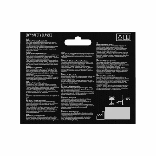 Safety glasses 3M virtua ap Grey Transparent Polycarbonate