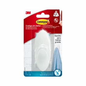 Подвесной крючок 3M 2,2 Kg Белый Пластик (1 штук)
