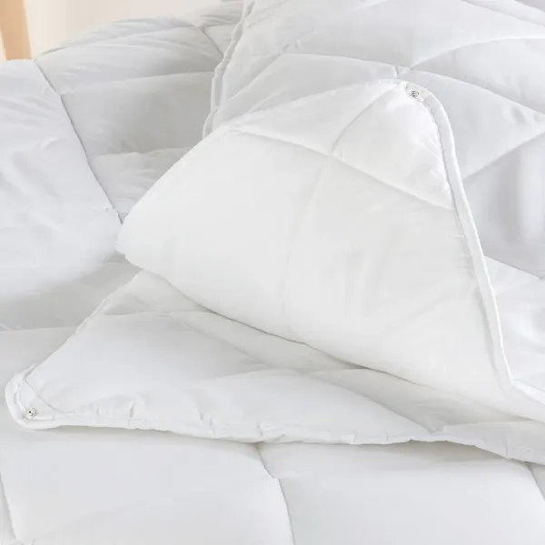 Duvet HappyFriday Basic White 120 + 250 g/m² 105 x 200 cm (2 Pieces)