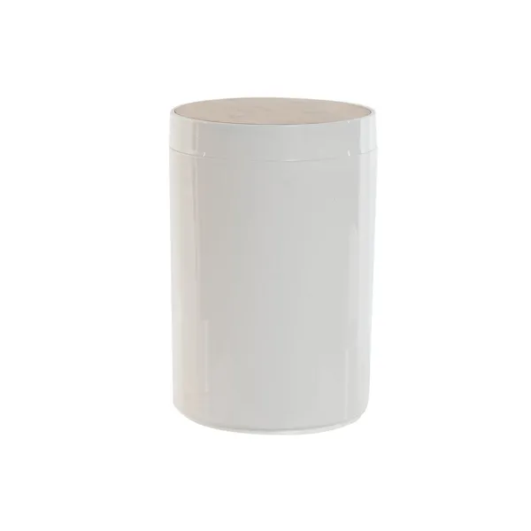 Waste bin Home ESPRIT White Natural 5 L