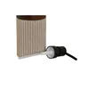 Soap Dispenser Home ESPRIT Brown Black Beige Resin Acacia 10 x 8 x 17,5 cm