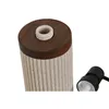 Soap Dispenser Home ESPRIT Brown Black Beige Resin Acacia 10 x 8 x 17,5 cm