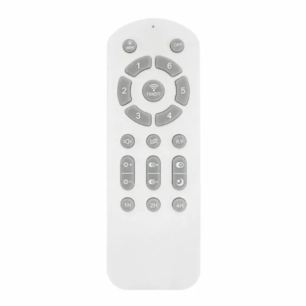 Plafondventilator CristalRecord Caurspīdīgs Metāls Ø 92 cm