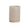 Glass Home ESPRIT Beige Resin Bamboo 7,5 x 7,5 x 10 cm