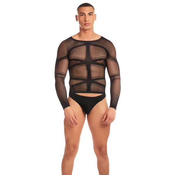 Erotic Costume Rainbow Party Black S/M