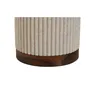 Toilet Brush Home ESPRIT Brown Black Beige Resin Acacia 9,5 x 9,5 x 38 cm