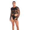 Erotiska Kostīms Rainbow Party Melns L/XL