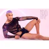 Erotiska Kostīms Rainbow Party Melns L/XL