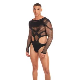 Erotic Costume Rainbow Party Black S/M
