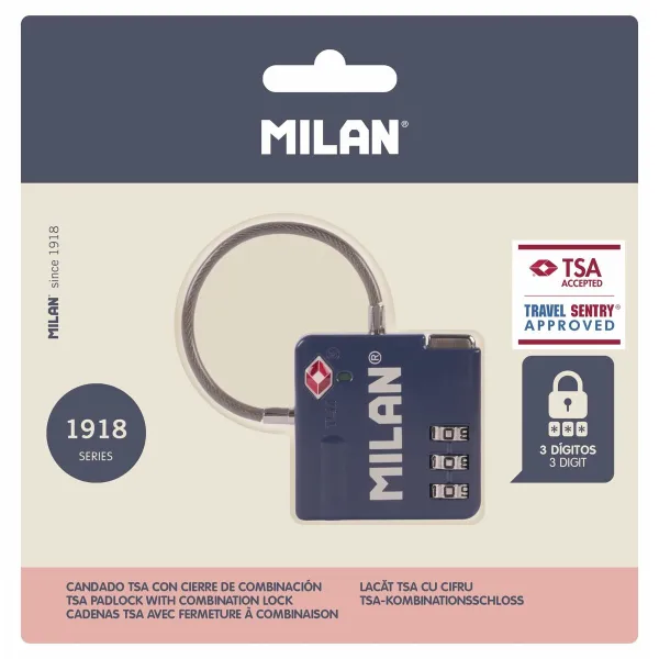 Кодовый замок Milan Металл
