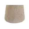 Candle Holder Home ESPRIT Beige Resin Marble 10 x 10 x 25 cm