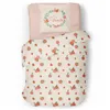 Duvet cover set Roupillon peach 140 x 200 cm White 2 Pieces