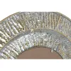 Wall mirror Home ESPRIT Golden Metal Crystal Modern 78 x 4,5 x 78 cm