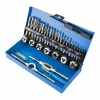 Skrūvju, griežamo tapu un vītņotāju komplekts Workpro M3 x 0,5, M4 x 0,7, M5 x 0,8, M6 x 1,00, M7 x 1, M8 x 1,25, M10 x 1,5, M12