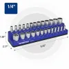 Органайзер для инструментов Workpro 23,5 x 5,4 x 3,5 cm Металл