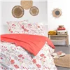 Duvet cover set TODAY Spring Coral 220 x 240 cm 3 Pieces